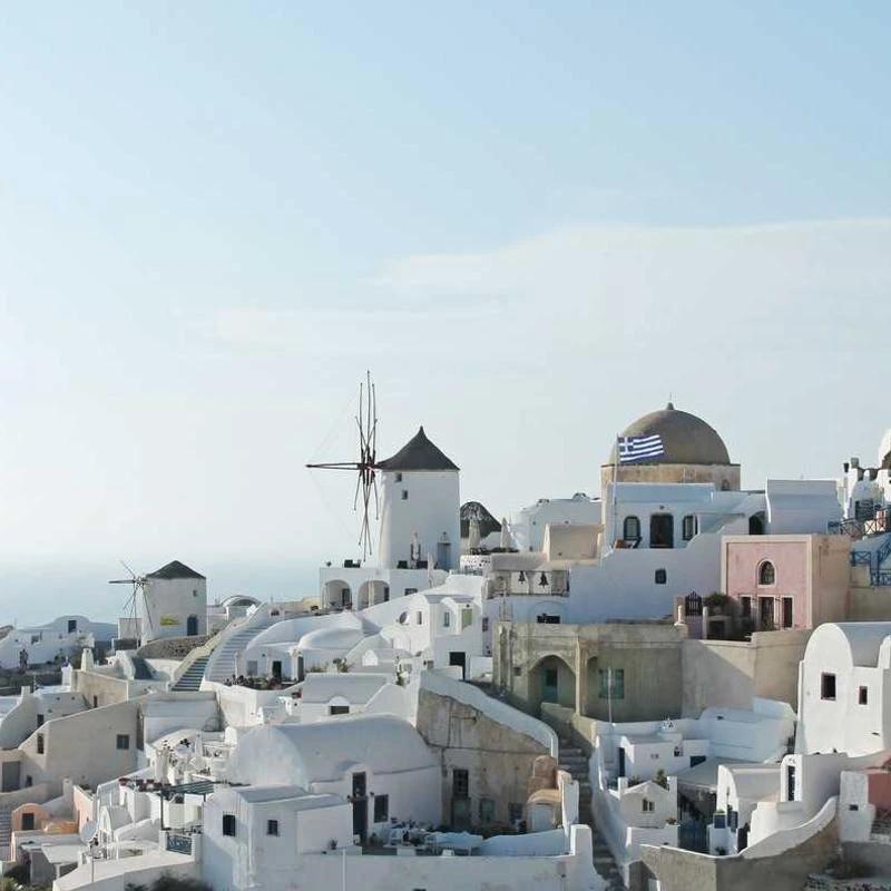 BURBERRY Ladies Pale Blue Puff-Sleeve Jersey Dress, Brand Size 8 (US Size 6)